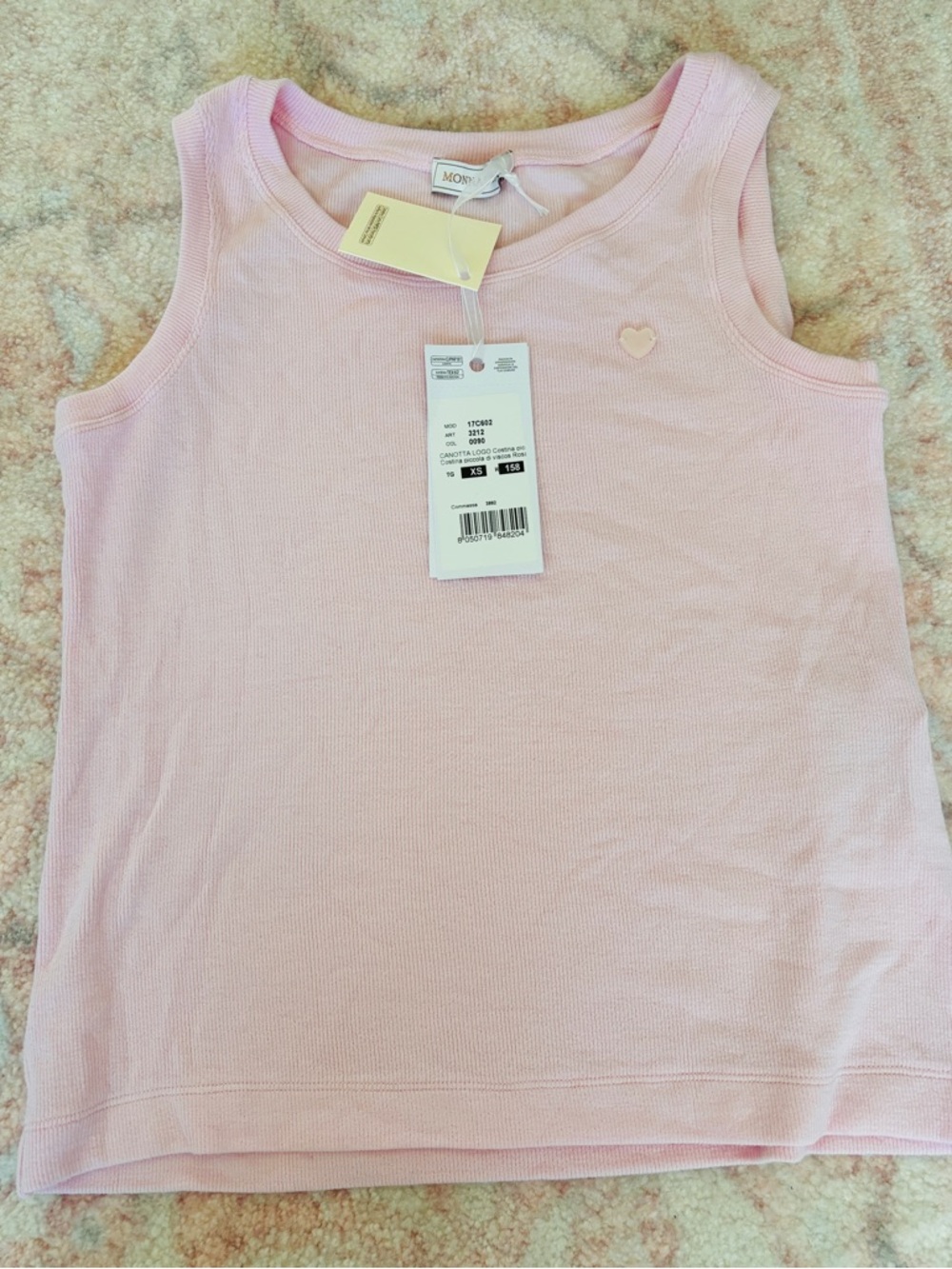 Monnalisa girls pink top